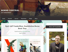 Tablet Screenshot of jeffvandermeer.com